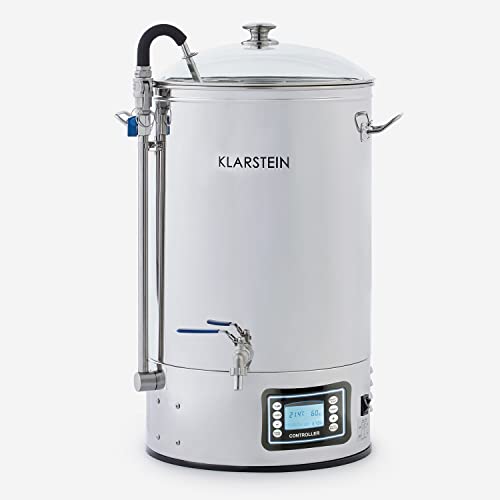 KLARSTEIN Mundschenk - Cuve de brassage, Cuve fermentation bière, MemoryBrew,
