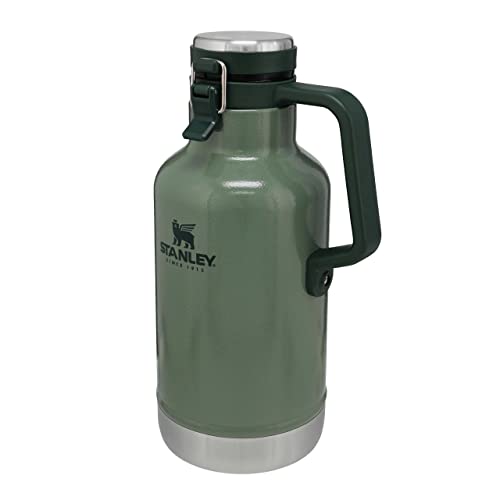 STANLEY Classic Easy-Pour Growler 1.9L Hammertone Green - Chope isotherme