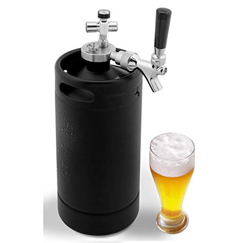 NutriChef PKBRTP110 Mini fût Détachable Régulateur et Bec verseur en